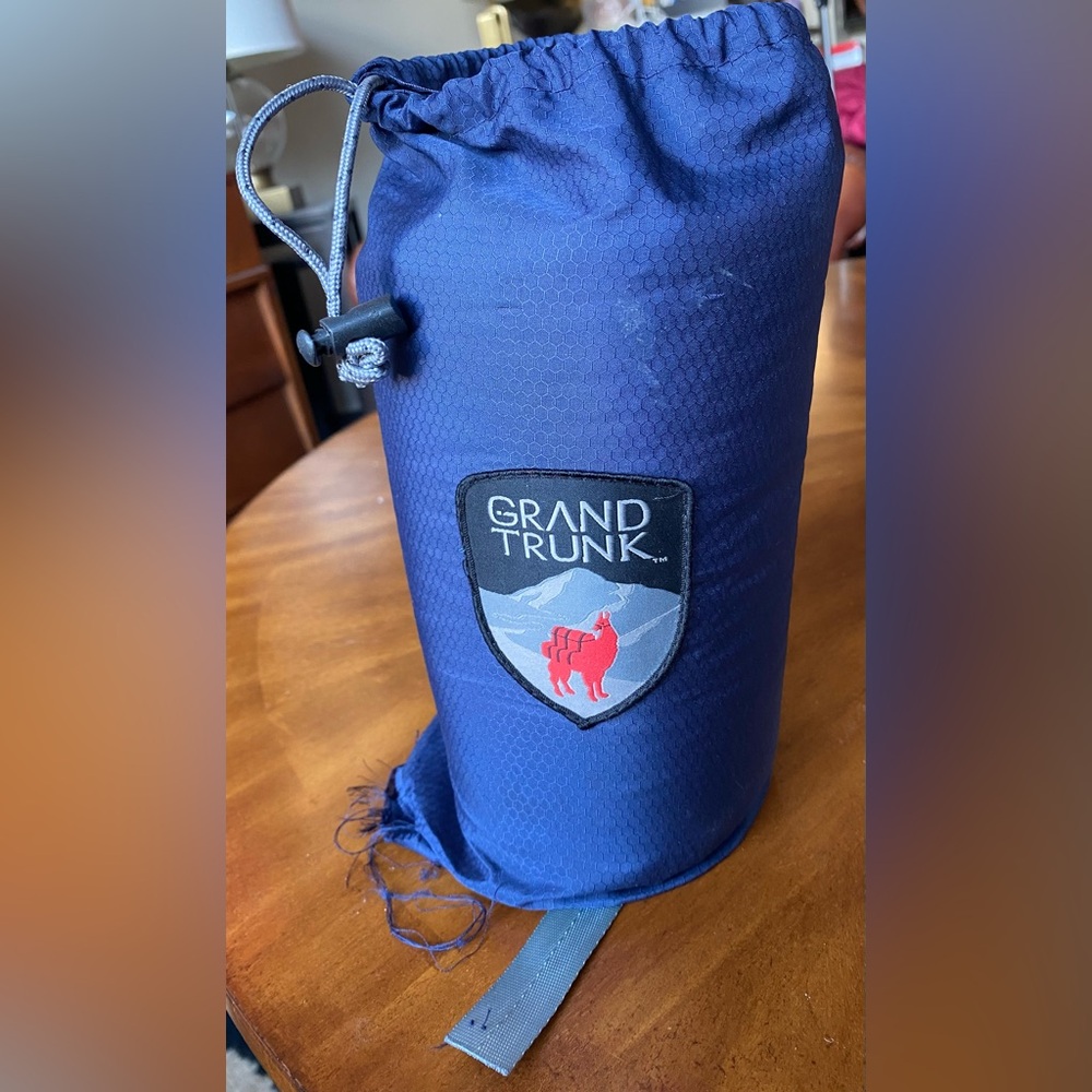 Grand Trunk Blue inflatable Travel Pillow